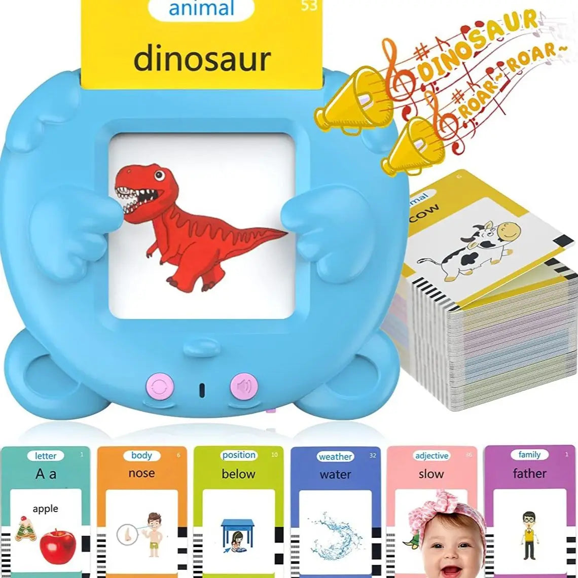Preschool Learning Toy - Educational Talking Flash Cards