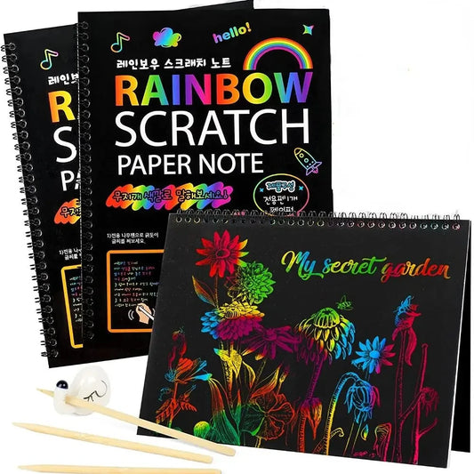 MAGIC RAINBOW SCRATCH BOOK